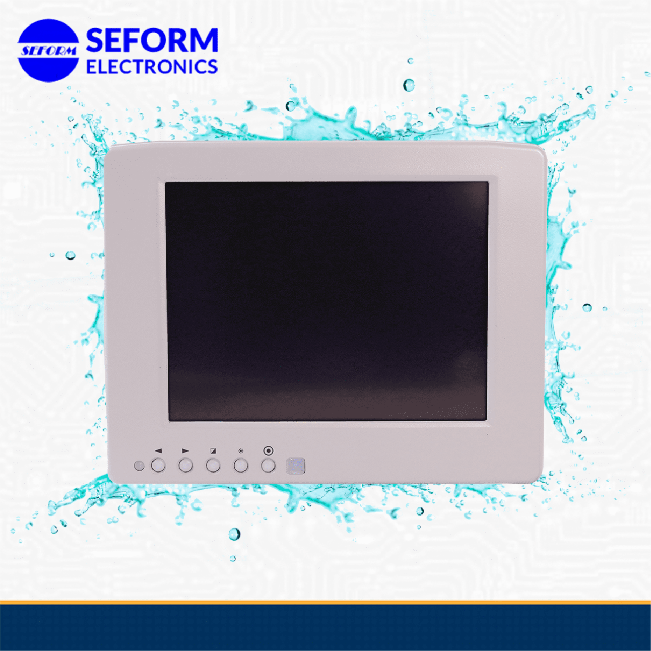 SEW800TPC-UB is an industrial touch monitor which can be used to any kinds of vehicles.